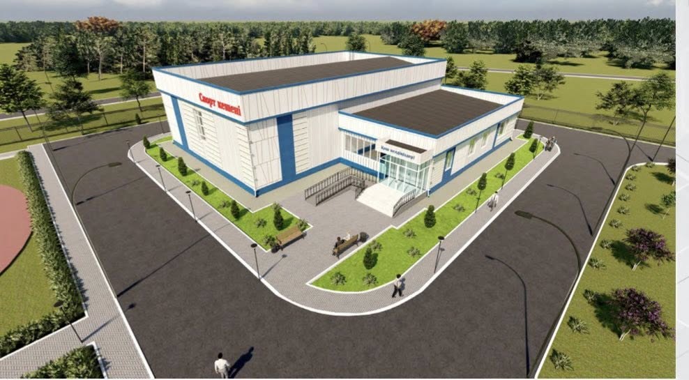 АУДАНДА СПОРТ НЫСАНДАРЫНЫҢ ҚҰРЫЛЫСЫ ҚАРҚЫНДЫ ЖҮРГІЗІЛУДЕ