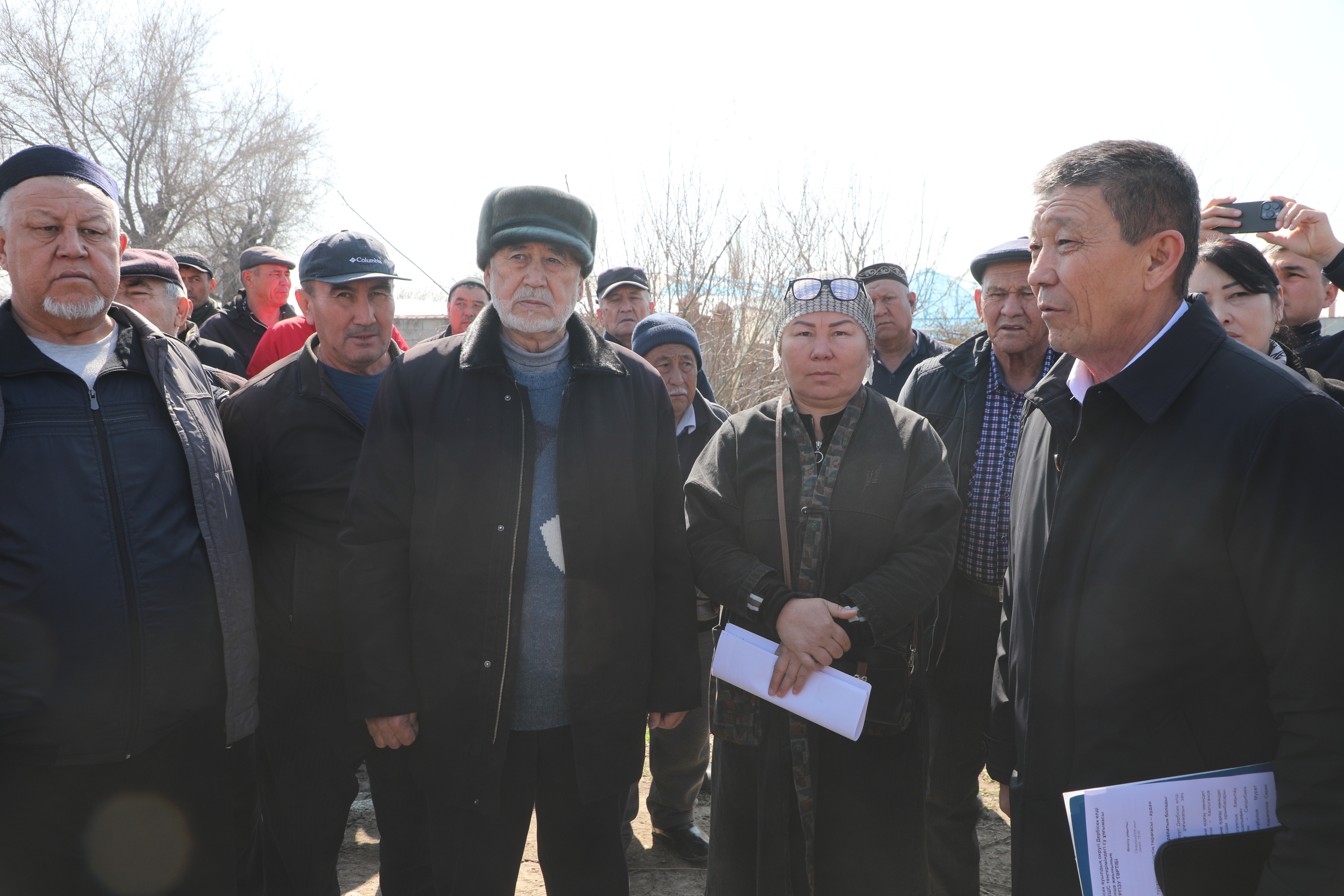 САРЫАҒАШ: ДЕРБІСЕК ЕЛДІ МЕКЕНІ ТҰРҒЫНДАРЫМЕН КӨШПЕЛІ КЕЗДЕСУ ӨТТІ