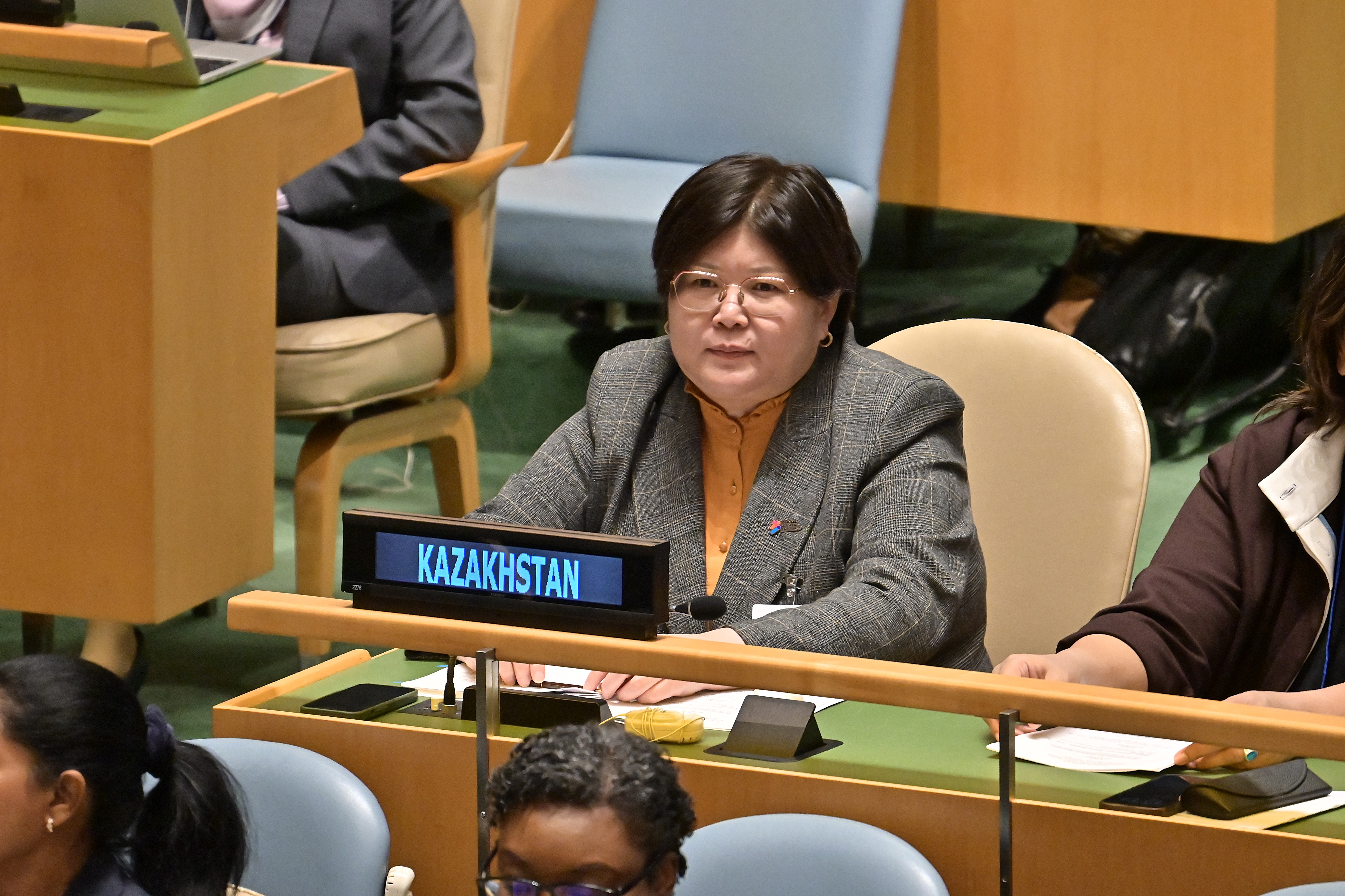Казахстан подтвердил приверженность гендерному равенству на 70-й сессии Комиссии ООН по положению женщин