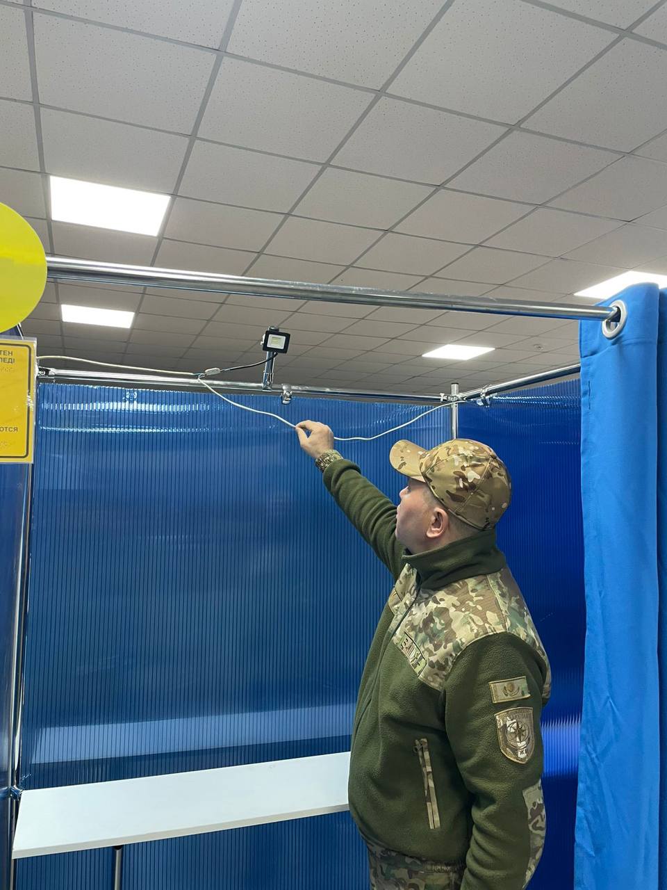 Жамбыл ауданында референдум қарсаңында сайлау учаскелеріндегі өрт қауіпсіздігі талаптары тексерілді