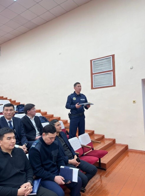 О проведении командно-штабных учений по борьбе с терроризмом  в Жуалынском, Сарысуском и Таласском районах Жамбылской области