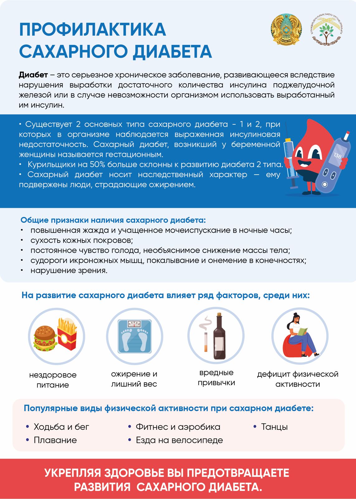 Профилактика сахарного диабета