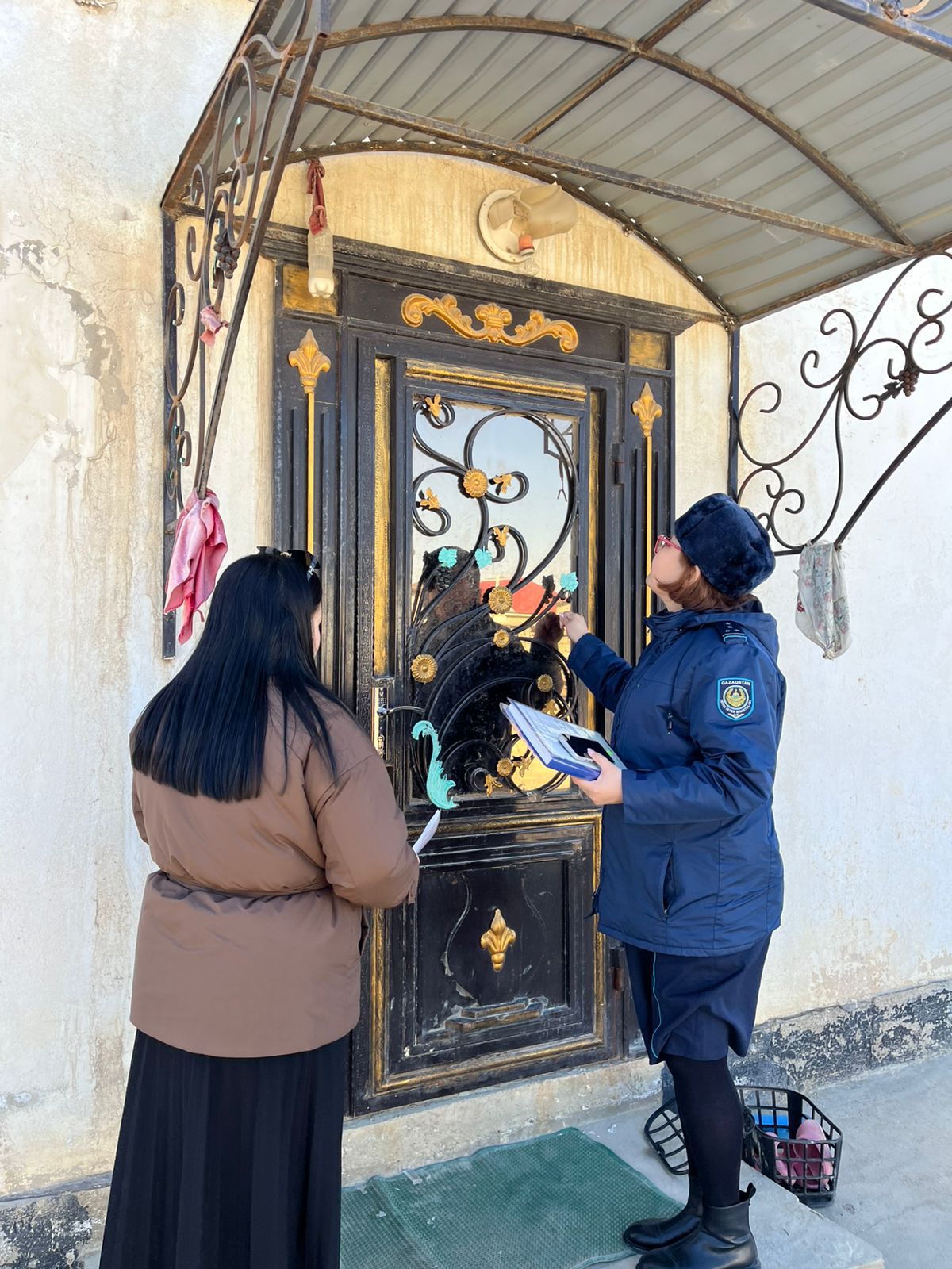 «Құқықтық тәртіп» іс-шарасы аясында бірлескен түсіндіру жұмыстары жүргізілді