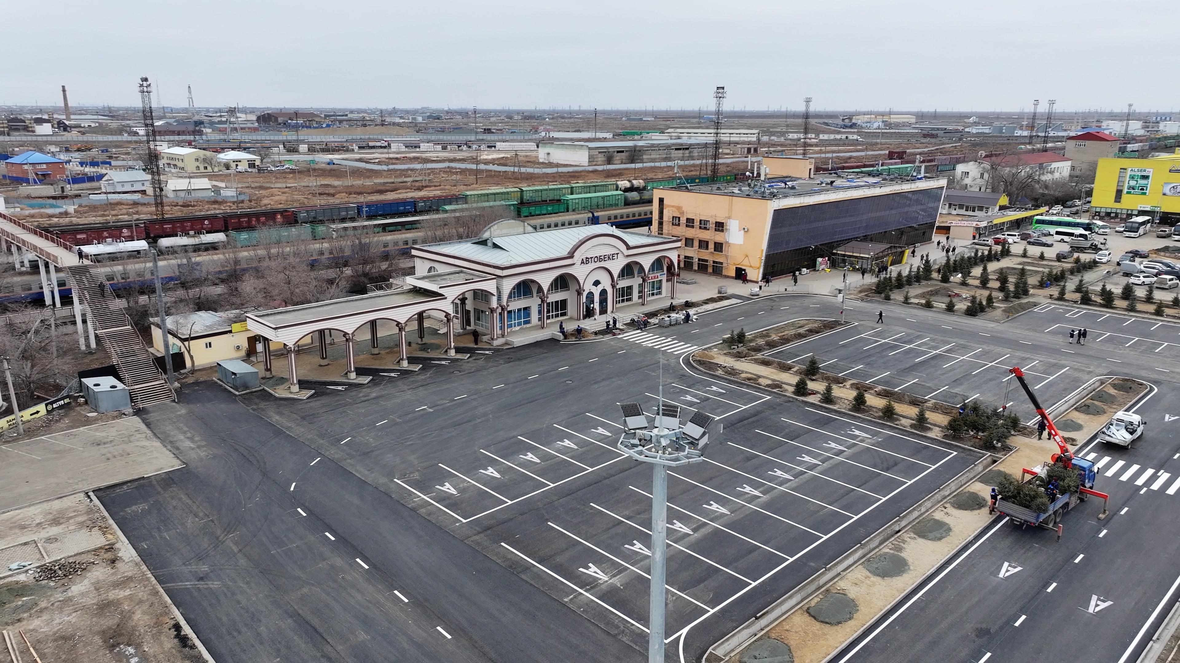 Атырауда 9 теміржол вокзалы жаңартылуда