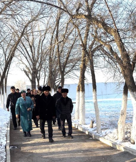 Қамысқала ауылдық округінде тұрғындар референдумға белсенді қатысуда