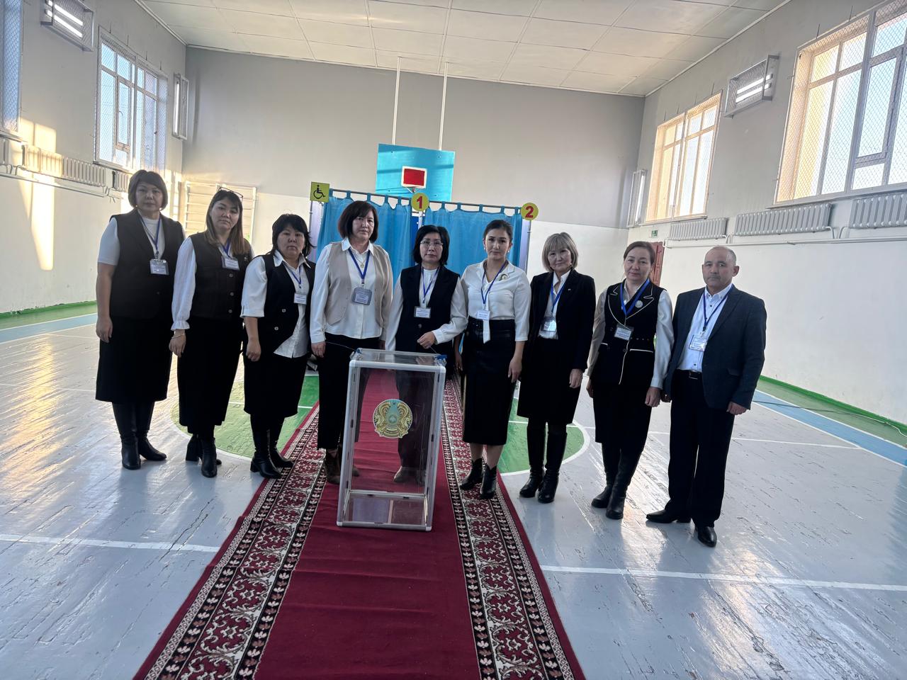 Алакөл ауданында орналасқан 47 сайлау учаскесінің барлығы өз жұмысын бастады