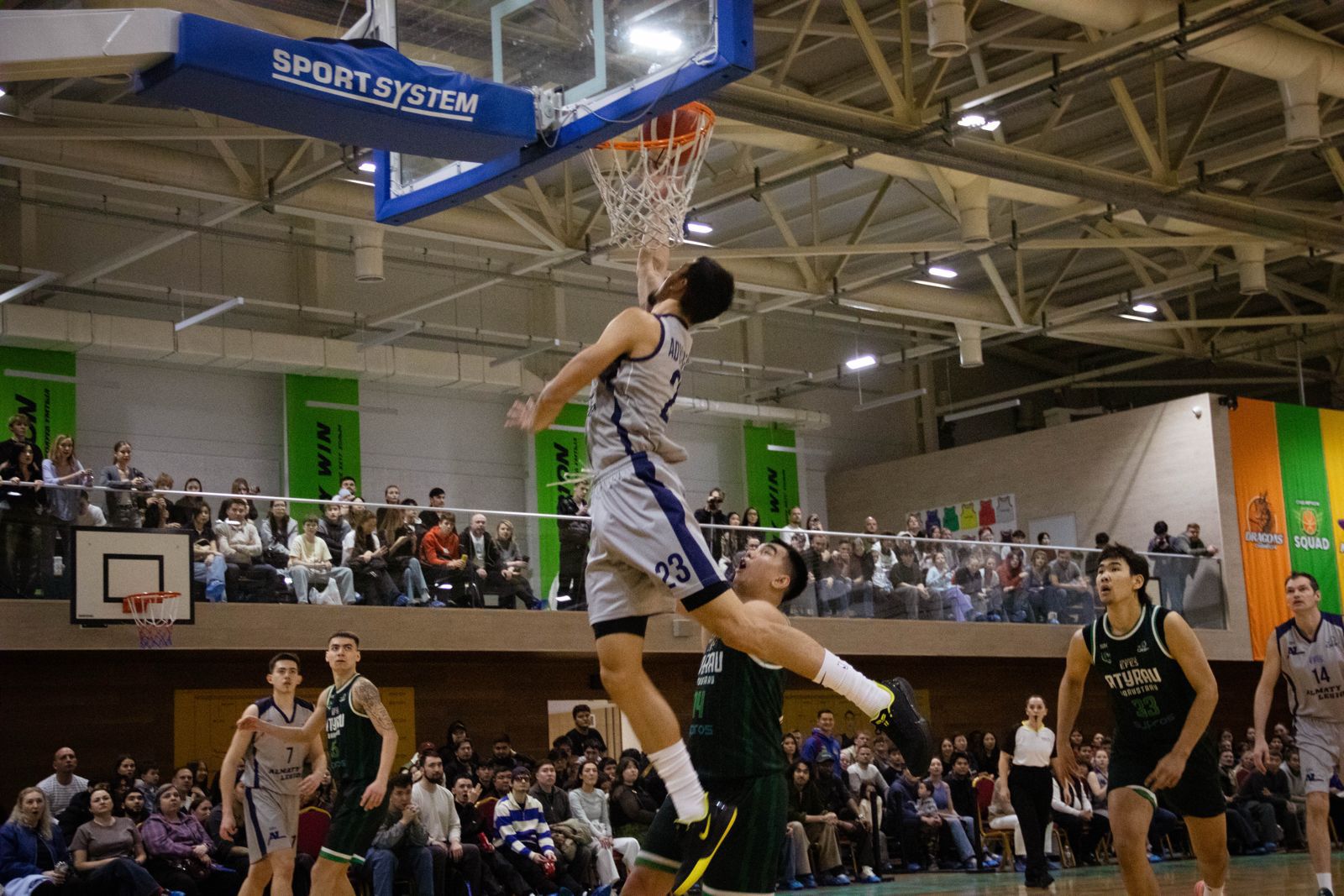 «Алматылық легион» баскетболдан Қазақстан чемпионатында өз алаңында екі матчта да жеңіске жетті