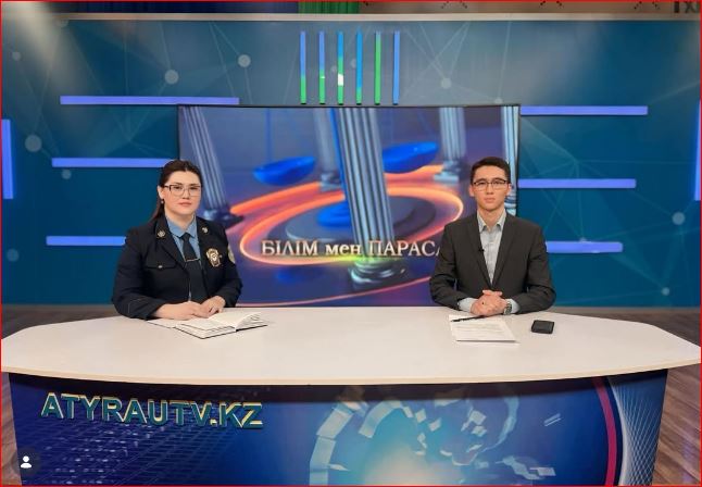 Атырау қаласының мәжбүрлеп орындату аумақтық бөлімінің басшысы-аға сот орындаушы Г.Н. Аманованың "Заң сөйлесін" хабарында "Мәжбүрлеп орындату:құқық пен жауапкершілік" тақырыбында сөз сөйлеуі