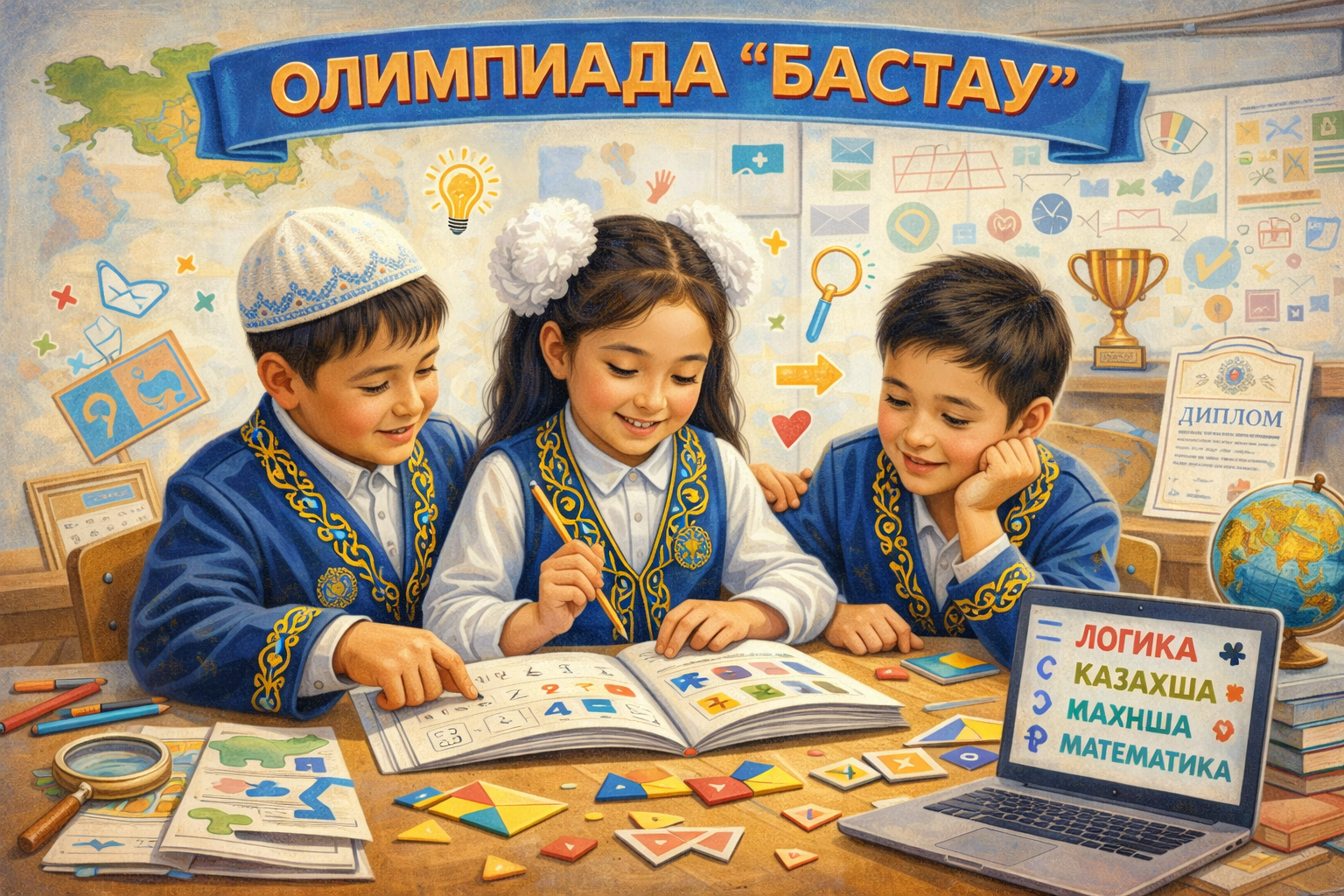 Бастау олимпиадасының облыстық кезеңі