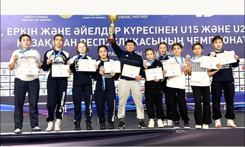 ТАРАЗДА ӨТКЕН ЕЛ ЧЕМПИОНАТЫНДА ТҮРКІСТАН ОБЛЫСЫНЫҢ БАЛУАН ҚЫЗДАРЫ ТОП ЖАРДЫ