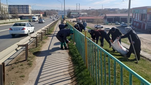 ТҮРКІСТАН: САРЫАҒАШТА ЖАЛПЫХАЛЫҚТЫҚ СЕНБІЛІК ӨТТІ