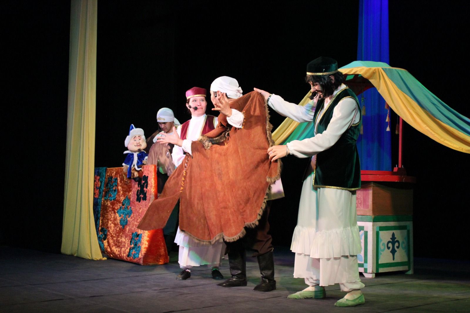 Қостанайда Наурыз мерекесіне орай қуыршақ театрында мерекелік қойылым өтті