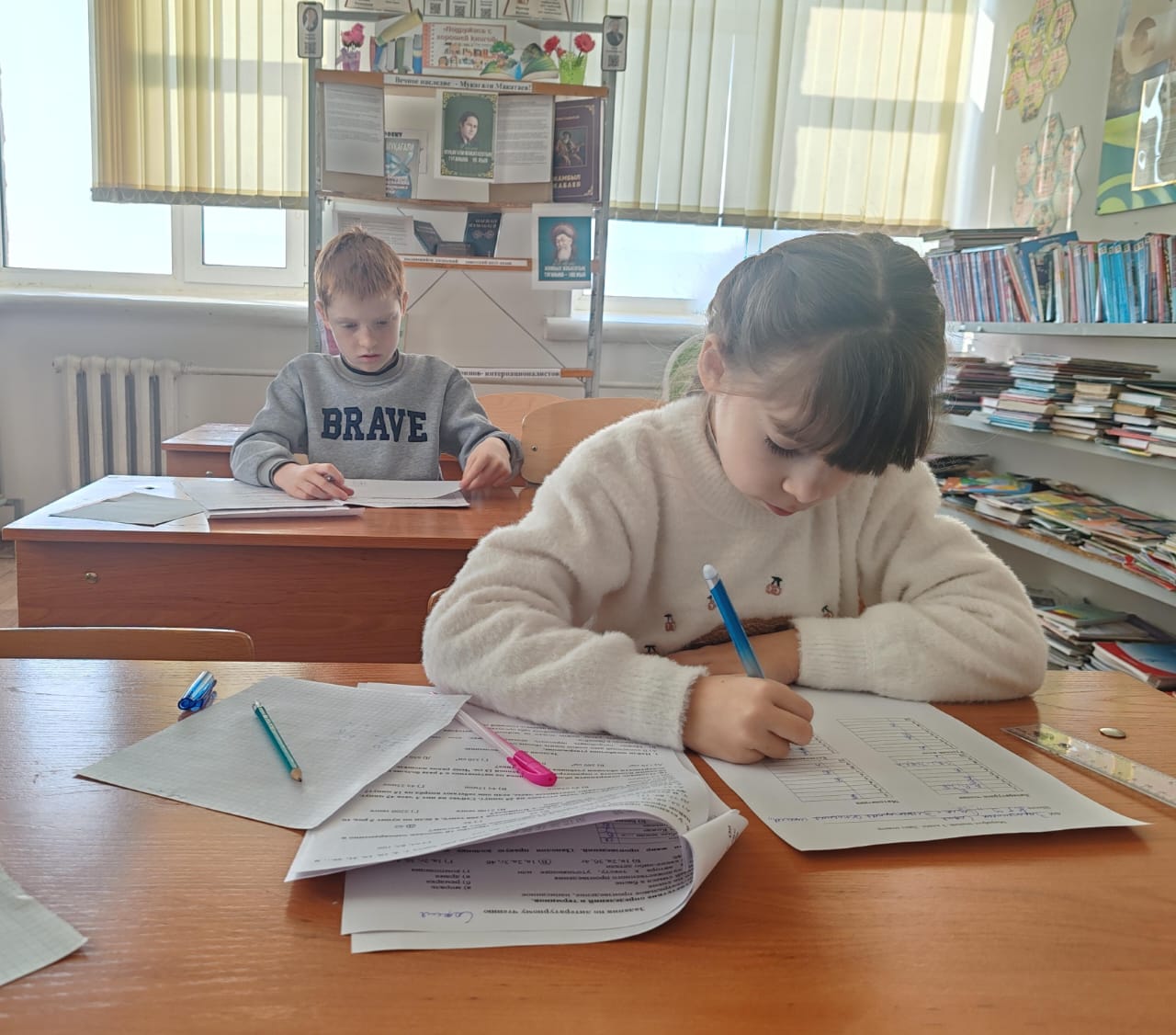 13 марта был проведён интеллектуальный конкурс «Марафон знаний» среди учащихся 3-х классов общеобразовательных школ района.