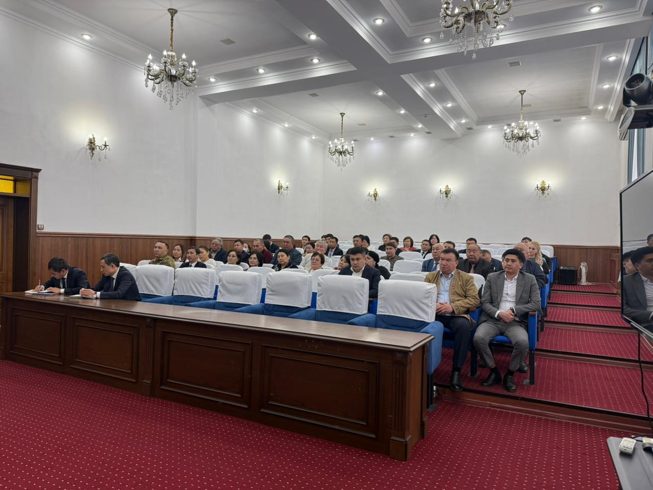 Наурыз мерекесін ұйымдастыру мақсатында бөлім және мекеме басшыларымен арнайы ұйымдастыру комитеті