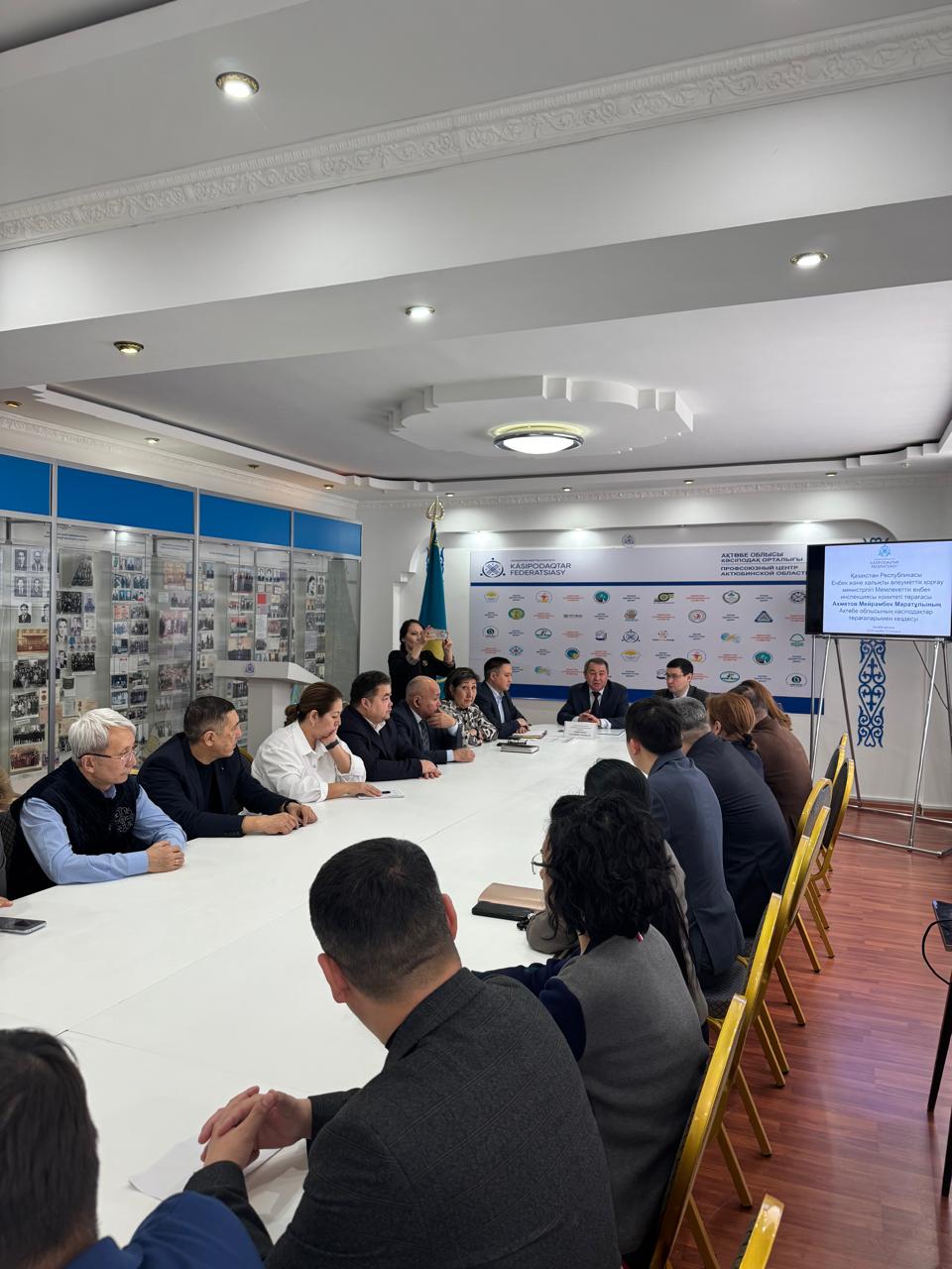 Ағымдағы жылдың 12 наурызында Мемлекеттік еңбек инспекциясы комитетінің төрағасы Мейрамбек Маратұлы Департаментке жұмыс сапарымен келді