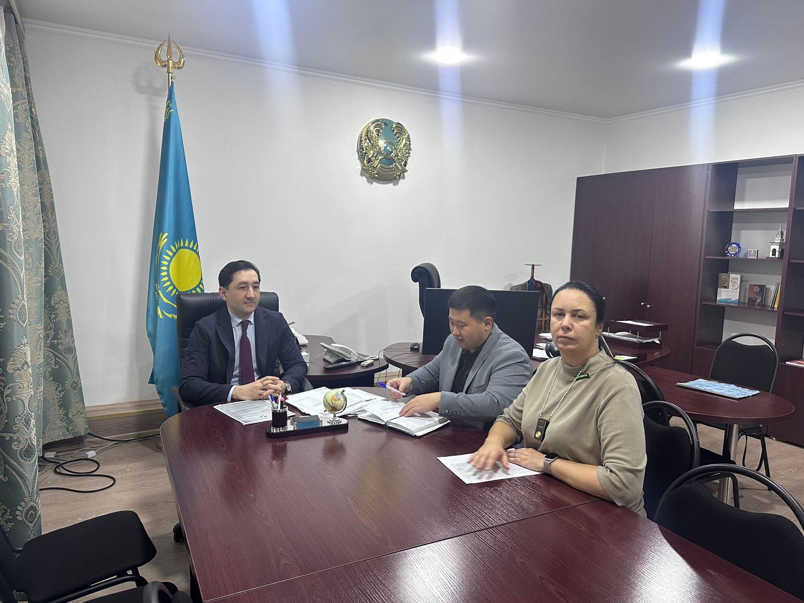 Департамент «МАК» ӨСК» АҚ-мен кездесу өткізді