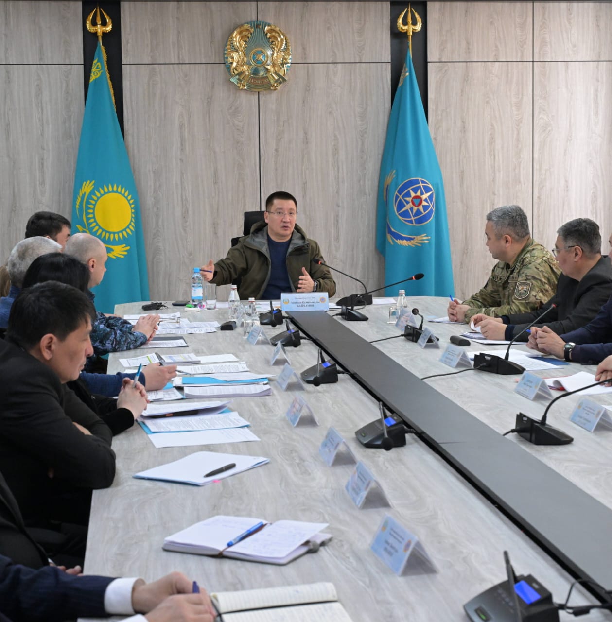 ТЖ жөніндегі комиссия отырысында қолайсыз ауа райының салдарын жою шаралары қаралды