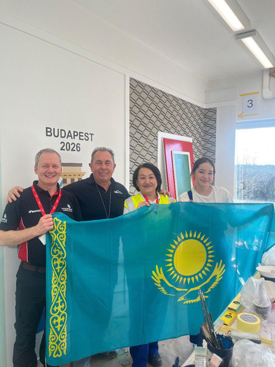 ТҮРКІСТАН: КЕНТАУЛЫҚ КОЛЛЕДЖ СТУДЕНТІ ХАЛЫҚАРАЛЫҚ БАЙҚАУДЫҢ ҚОЛА ЖҮЛДЕГЕРІ АТАНДЫ