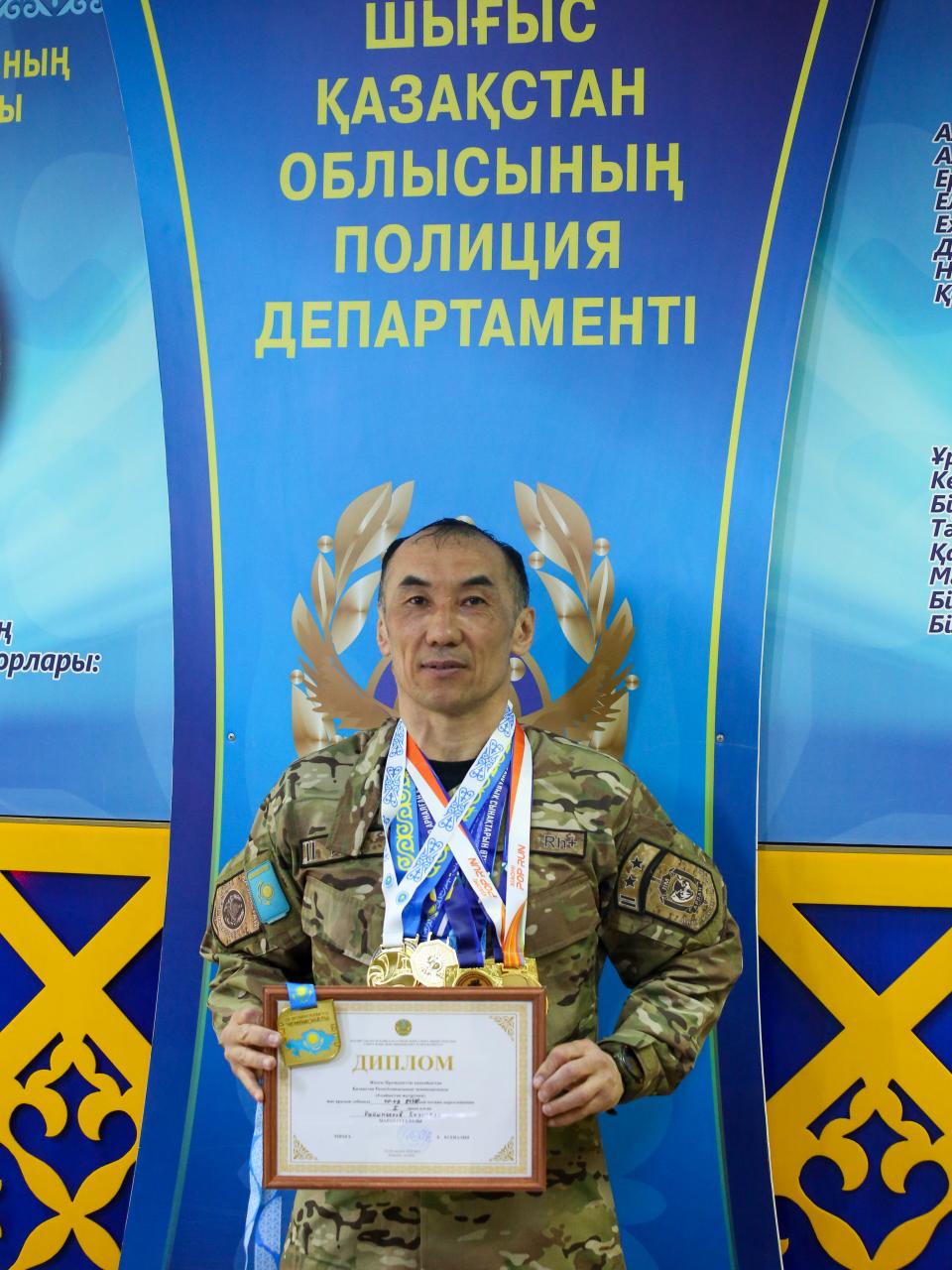 ШҚО полицейі республикалық чемпионатта алтын медаль жеңіп алды