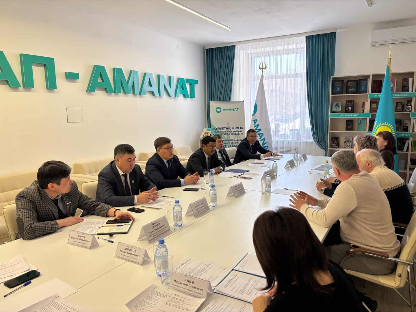 «Құқықтық көмек» жобасы шеңберінде азаматтарды қабылдау өткізілді