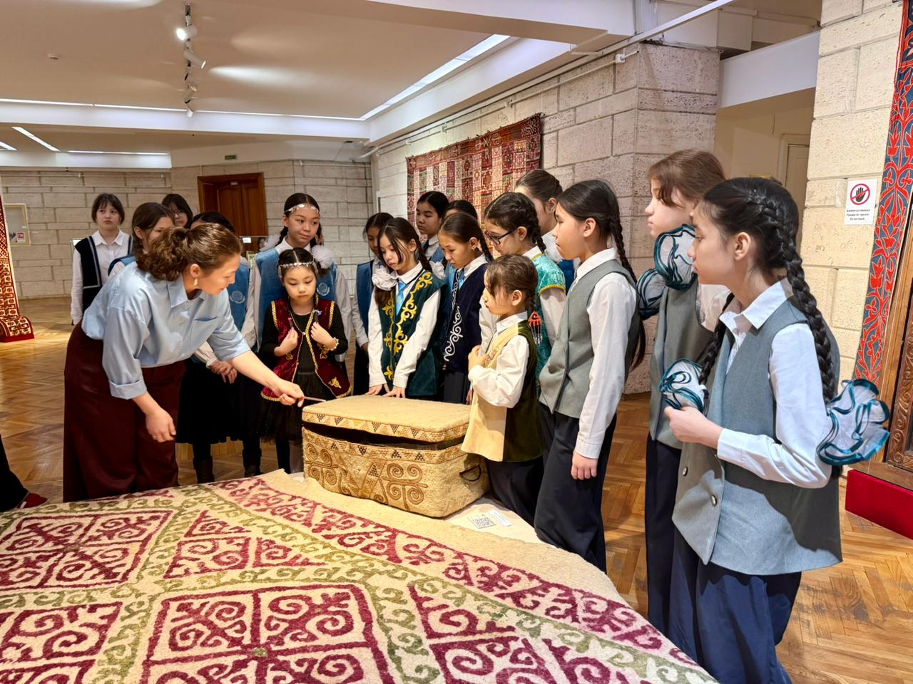 ҚР Ұлттық орталық музейінде «Шаңырақ» күніне орай дәстүрлі қазақ қолөнері таныстырылды