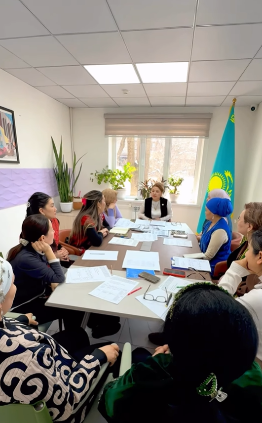 Алмалы ауданының Отбасын қолдау орталығында психологиялық тренинг өтті
