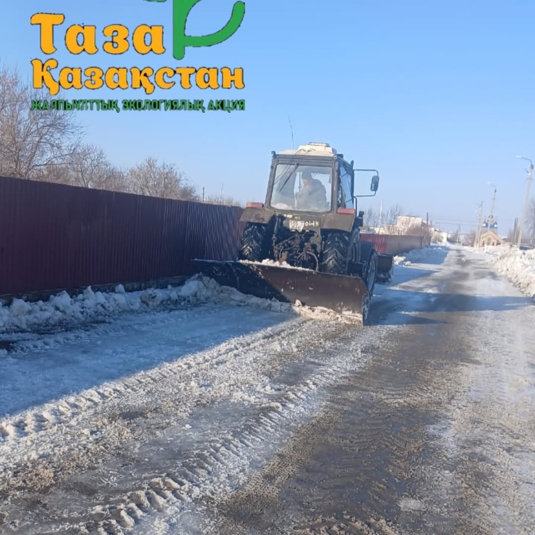 Свердловка ауылындағы су тасқынына қарсы жұмыстар