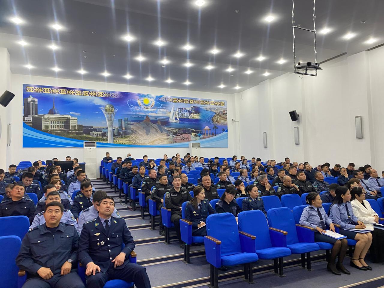 Маңғыстау облысы ПД жеке құрамына қызметтік іс-қимыл алгоритмдері түсіндірілді