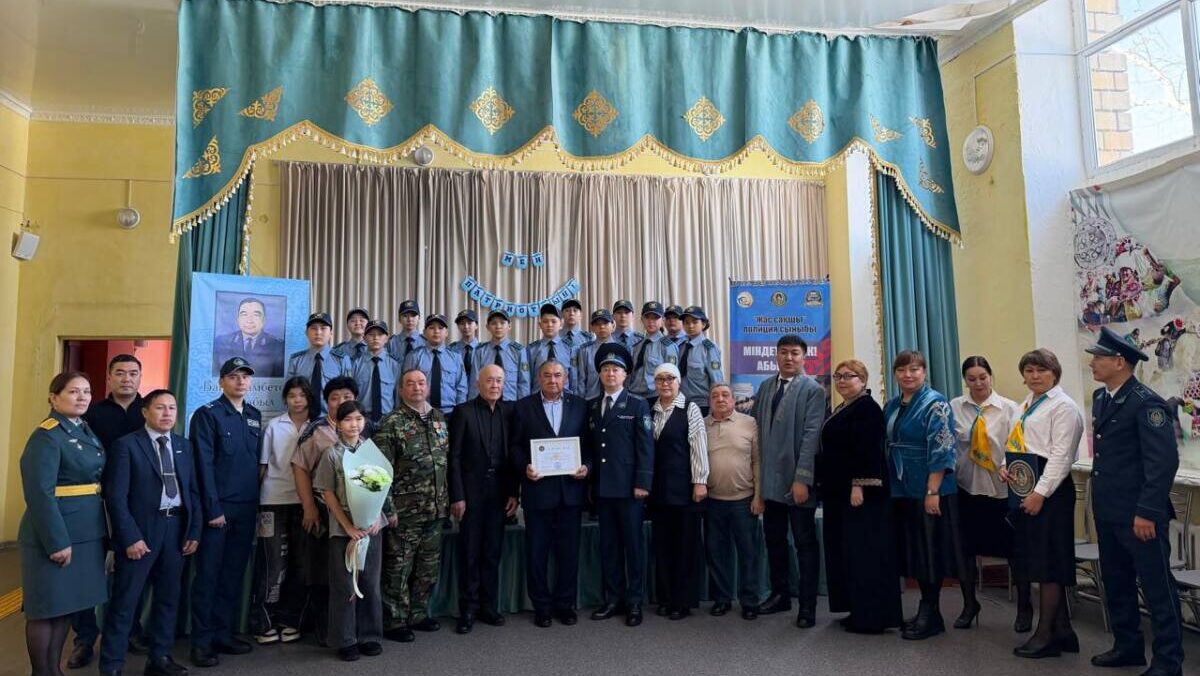 Қарағанды облысында кезекті "Жас сақшы" полиция сыныбы ашылды