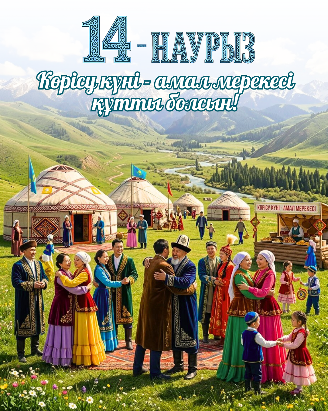 14 наурыз - Көрісу күні, Амал мерекесі!