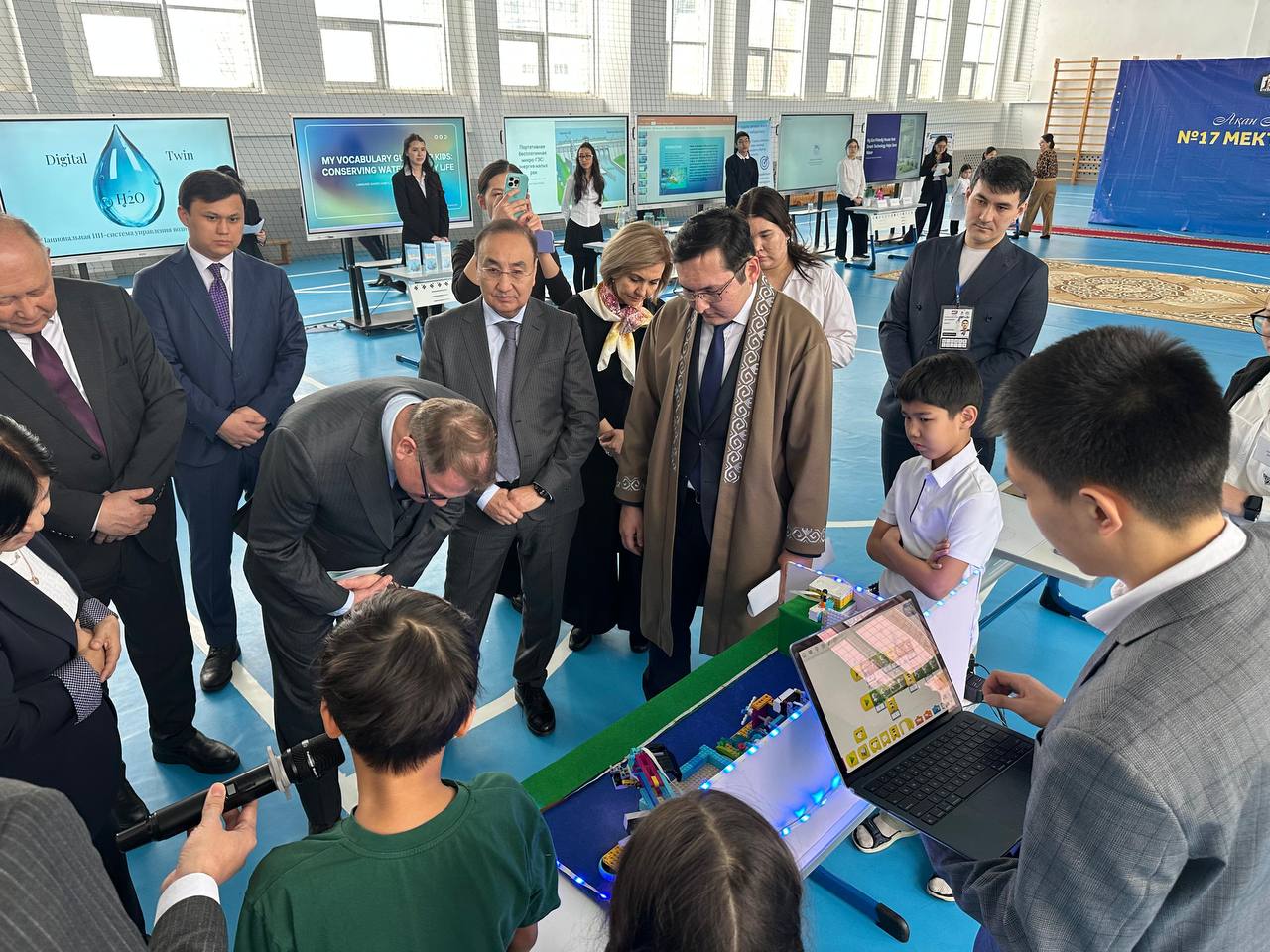 Су үнемдеу және Балқаш көлін сақтау: «Суды үнемде – болашақты сақта!» экосағатына 328 мыңнан астам оқушы мен колледж студенті қатысты