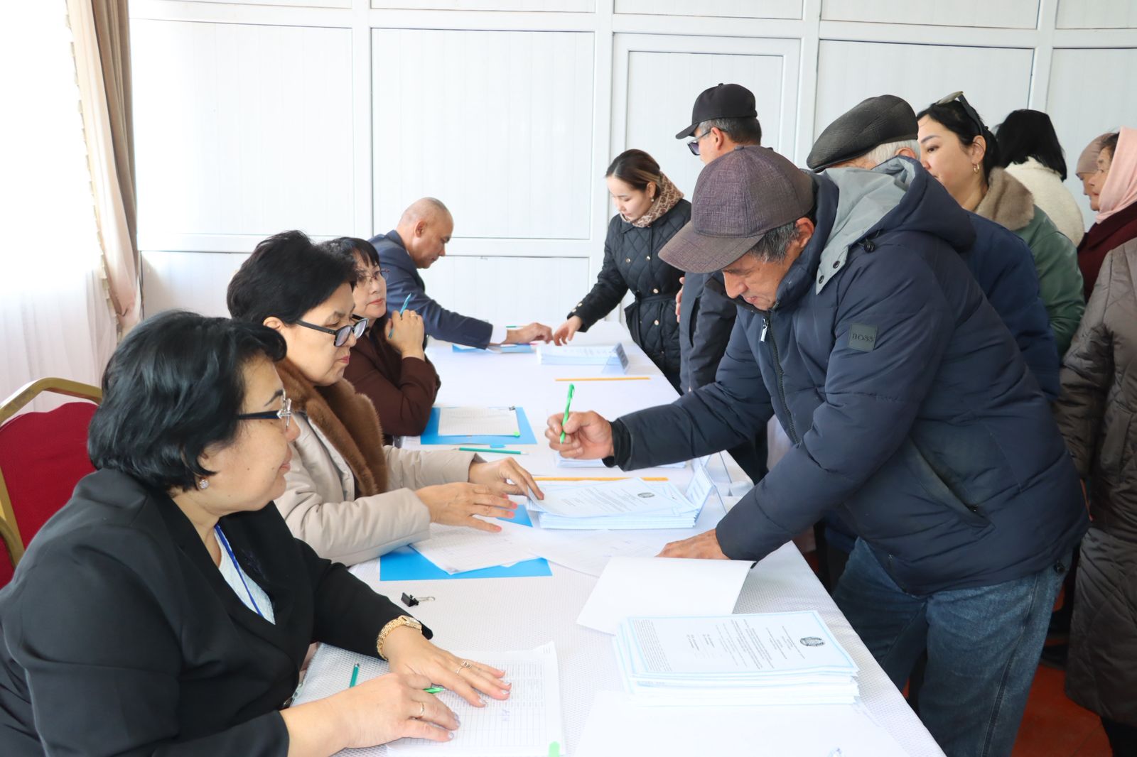 Сырдарияда тұрғындар референдумға белсенді қатысуда