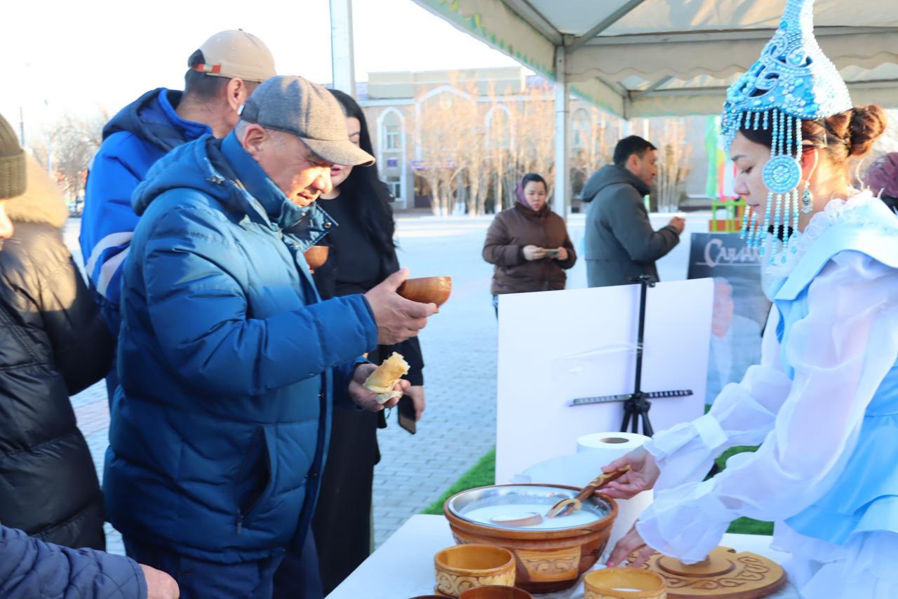 Сырдария ауданында референдум аясында ұлттық құндылықтар дәріптелуде