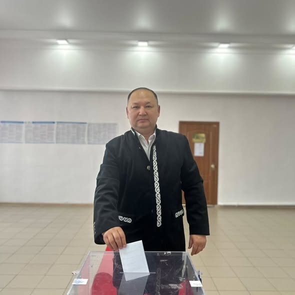 Мәслихат төрағасы өз дауысын берді