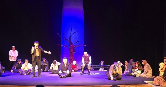 15 наурыз қайырымдылық күніне орай Ш. Құсайынов атындағы қазақ музыкалық-драма театрында «Өтелмеген парыз» қойылымы сахналанды.