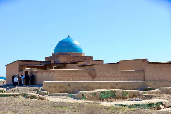 ТҮРКІСТАНДАҒЫ ХАН МЕШІТІНІҢ ІШКІ ЭКСПОЗИЦИЯСЫ КЕЛУШІЛЕР НАЗАРЫНА ҰСЫНЫЛДЫ