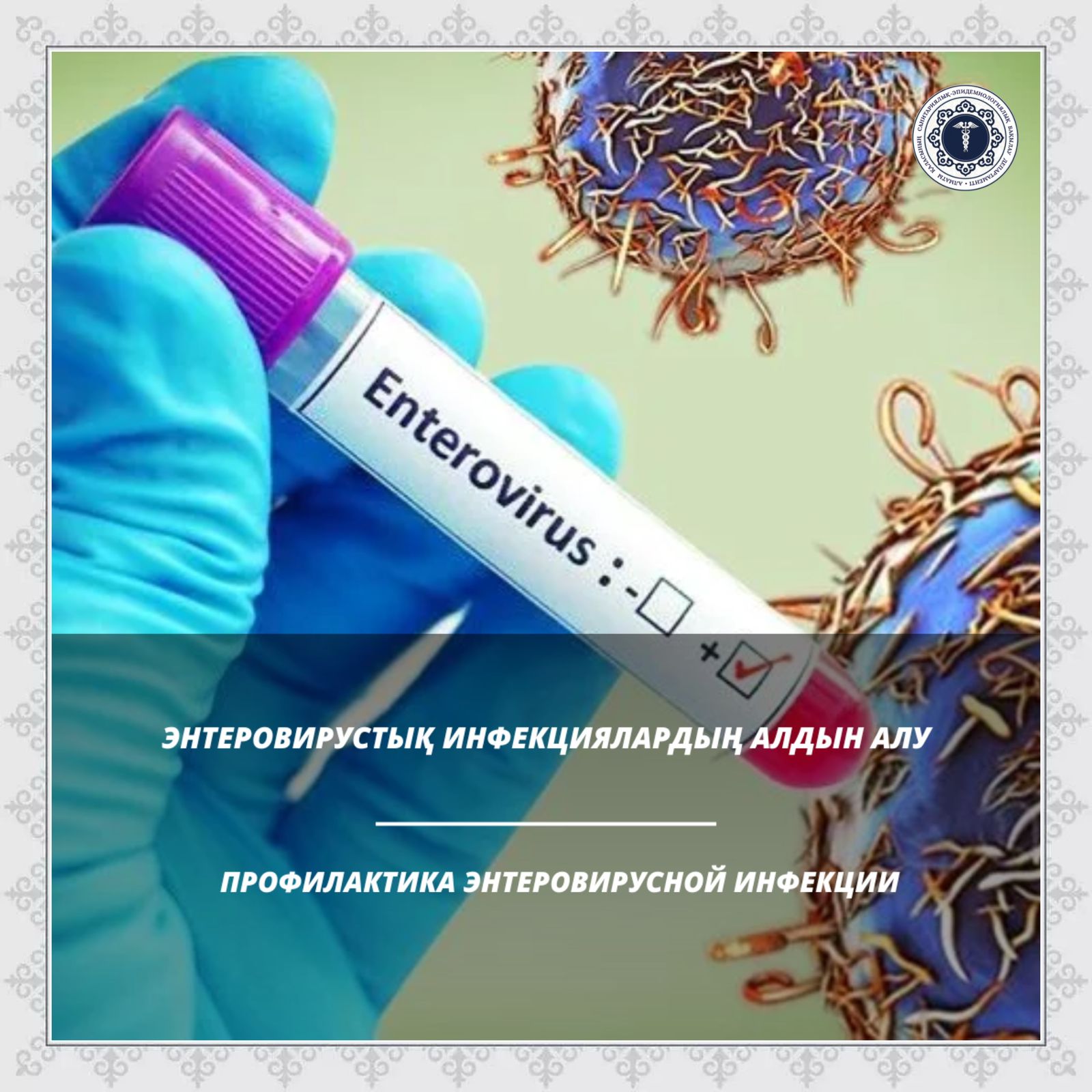 Энтеровирустық инфекциялардың алдын алу