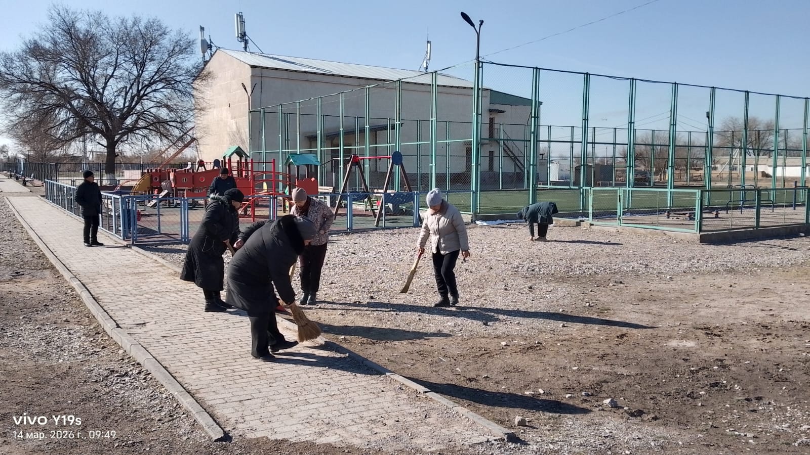 Жайылма ауылдық округінде сенбілік өтті