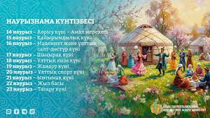 Календарь  Наурызнама
