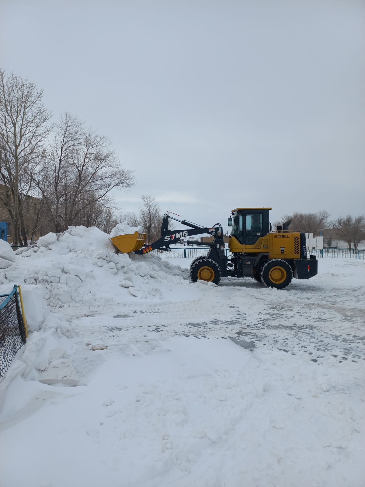 Қар тазалау жұмыстары жүргізілді