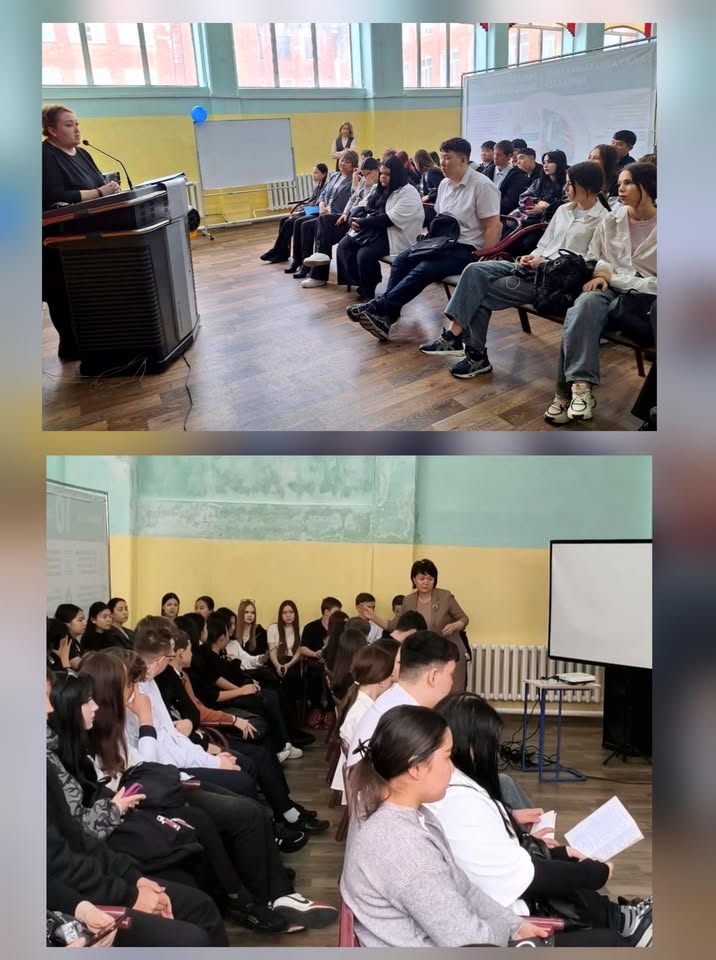 Оқушыларға профилактикалық дәріс өткізілді