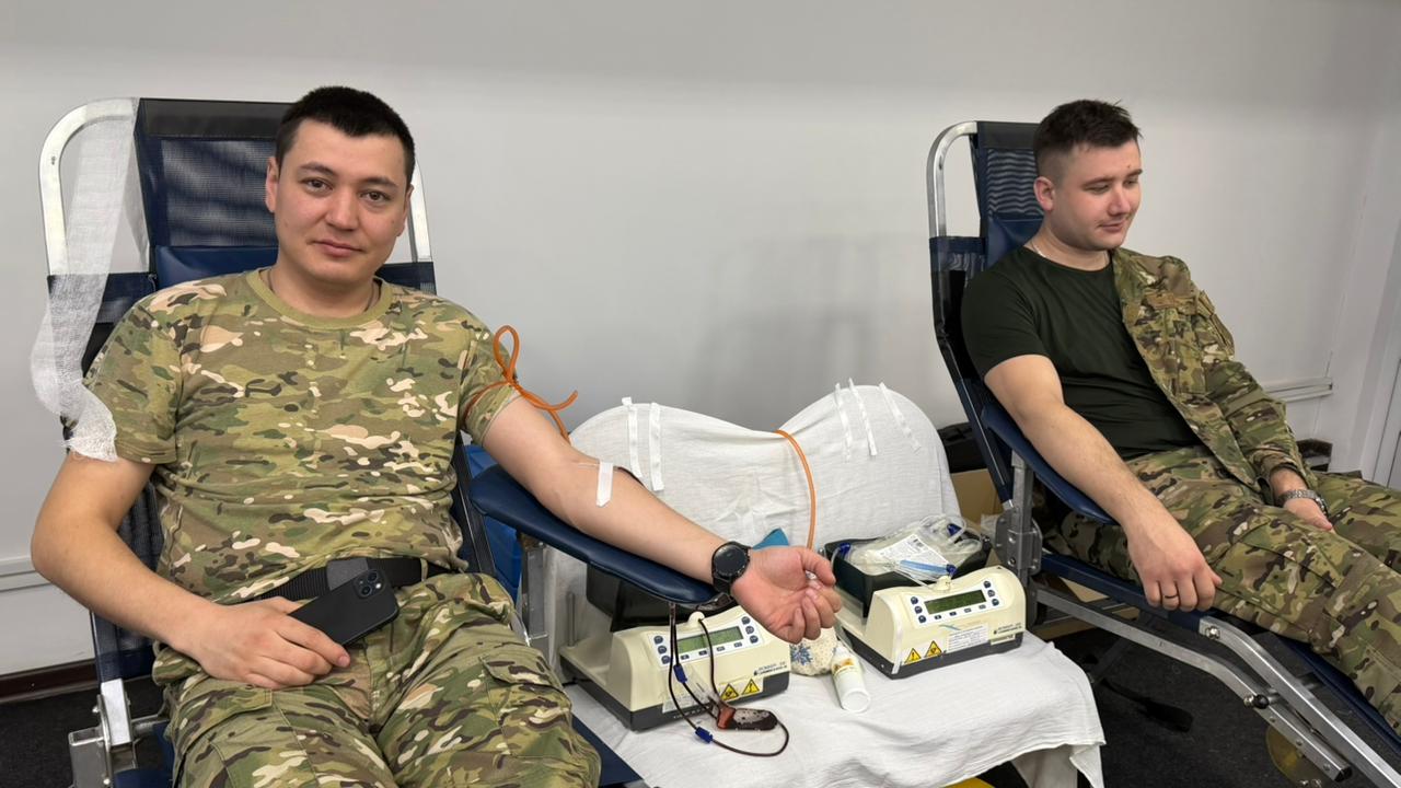 Спасатели Акмолинской области пополнили банк крови
