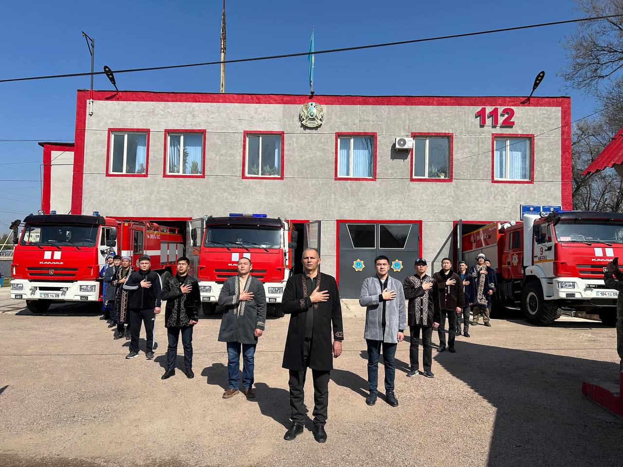 Меркі ауданының қызметкерлері Ұлттық киім күнін атап өтті