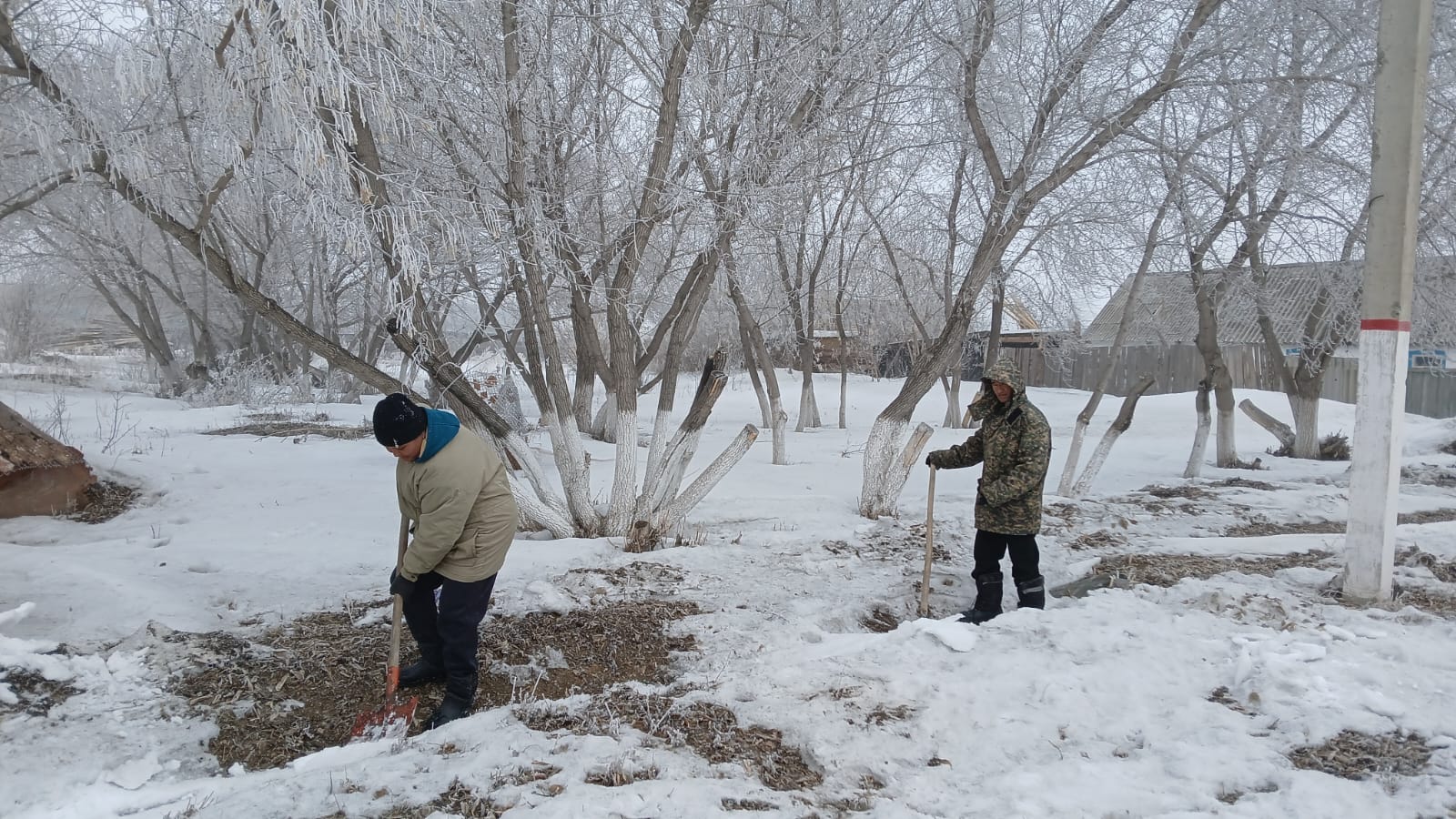 Көшелерді қысқы күтіп -ұстау бойынша жұмыстар