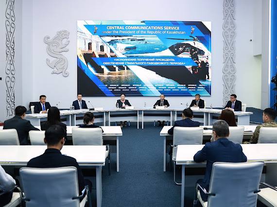 Қазақстан су қоймаларында тасқын суды қабылдауға шамамен 15 млрд текше метр бос сыйымдылық бар