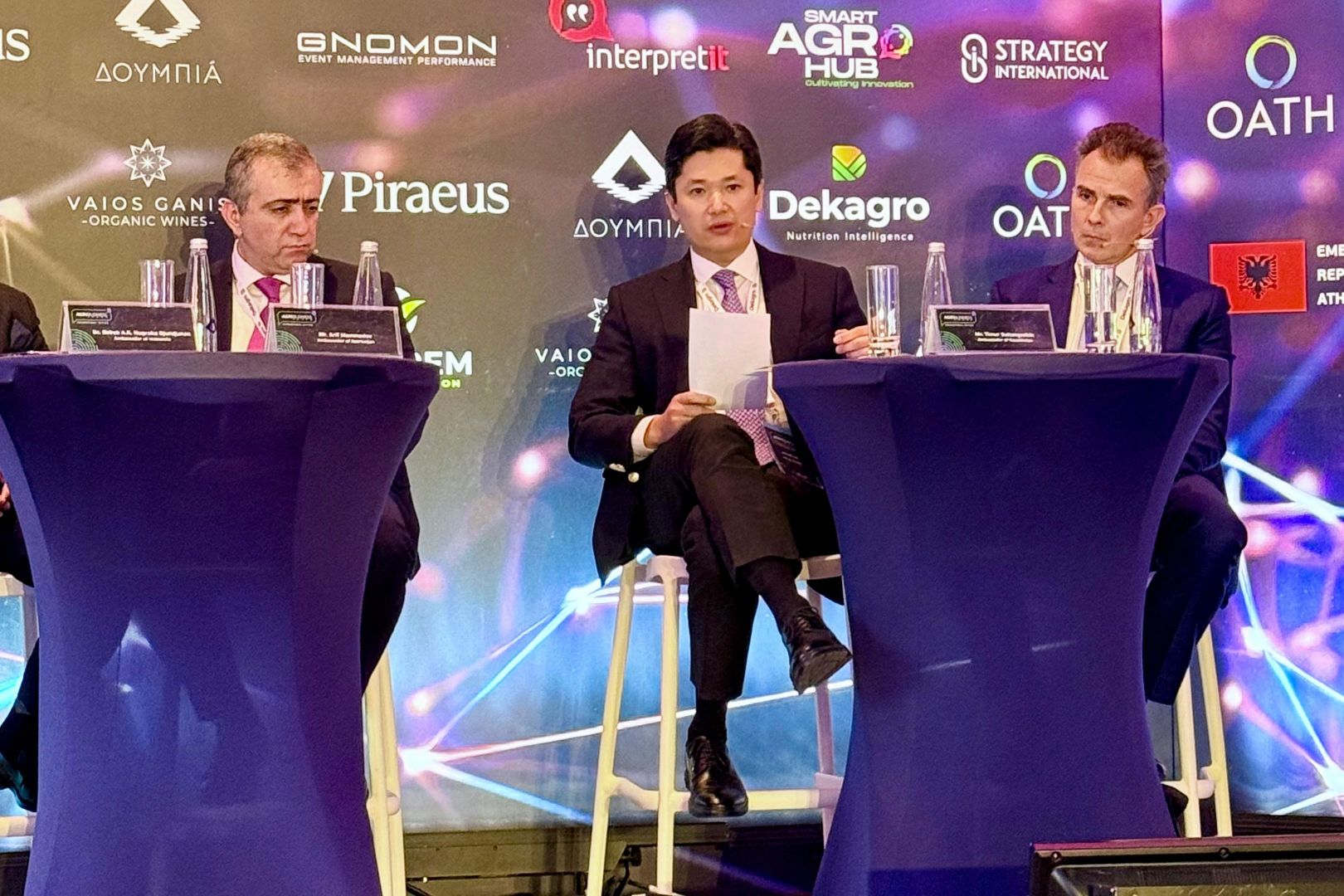 Қазақстанның су және климаттық бастамалары «AgriBusiness Forum 2026» аясында Афинада таныстырылды