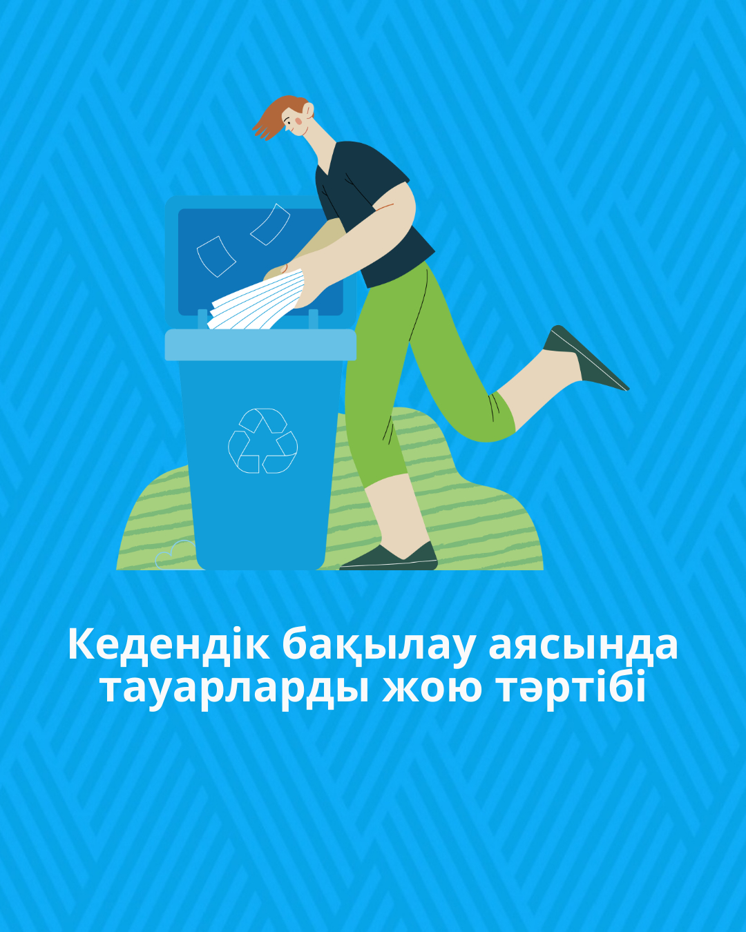 Кедендік бақылау аясында тауарларды жою тәртібі