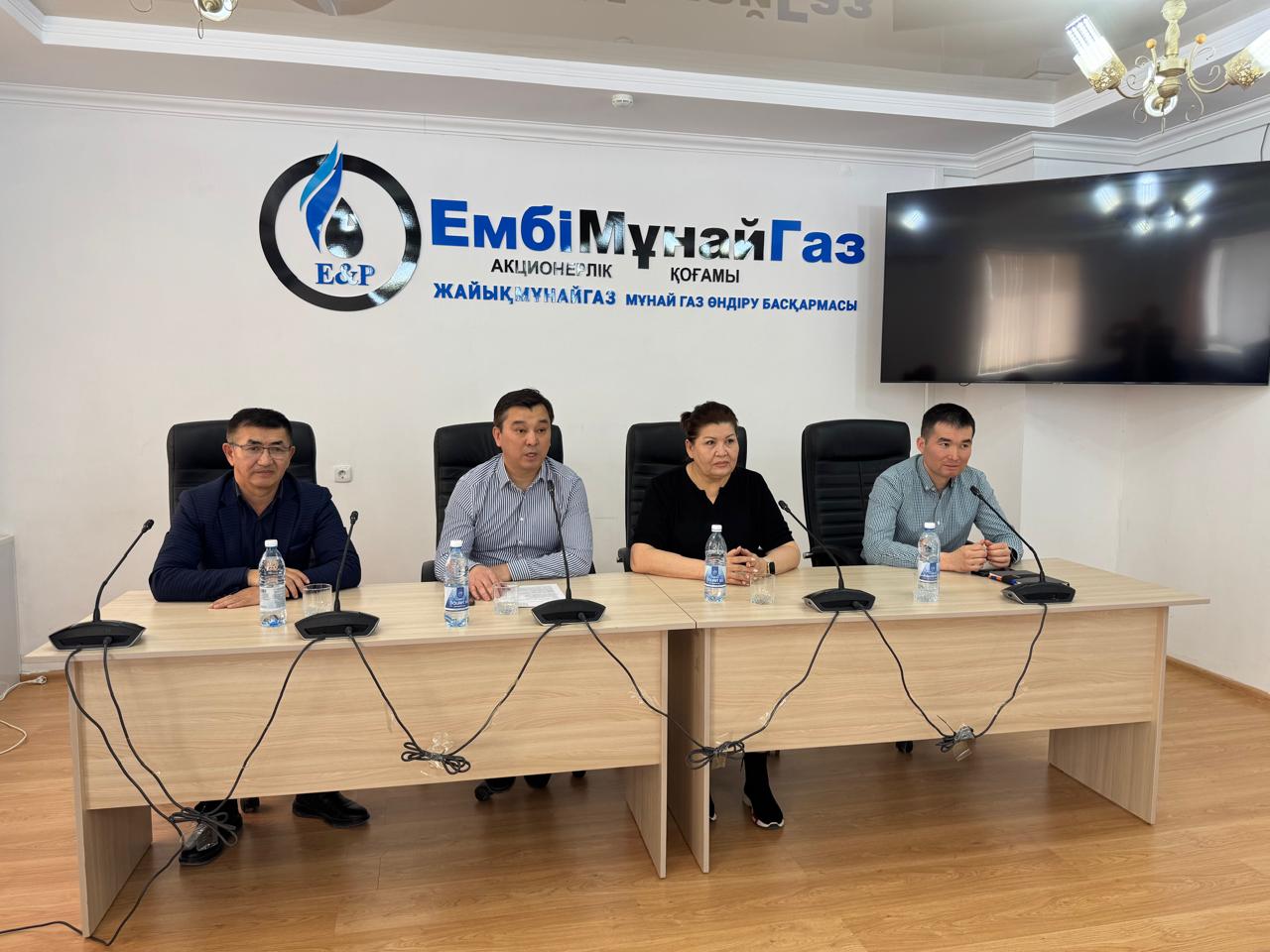 “ЕмбіМұнайГаз ” акционерлік қоғамы  “ЖайықМұнайГаз” мұнай газ өндіру басқармасында профилактикалық бақылау  жүргізілді