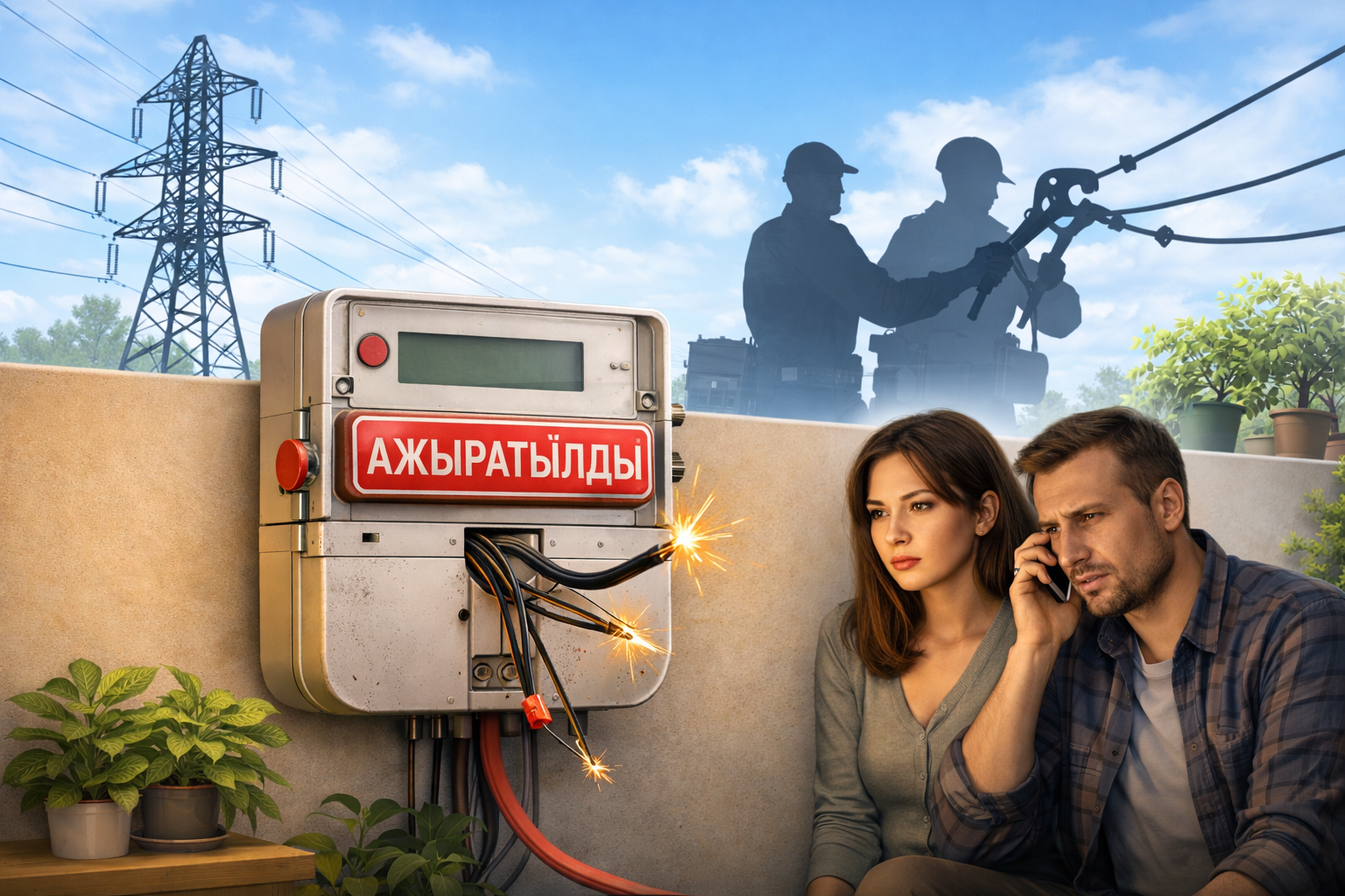 Қостанай облысы тұрғындарының электр энергиясын заңсыз ажырату туралы