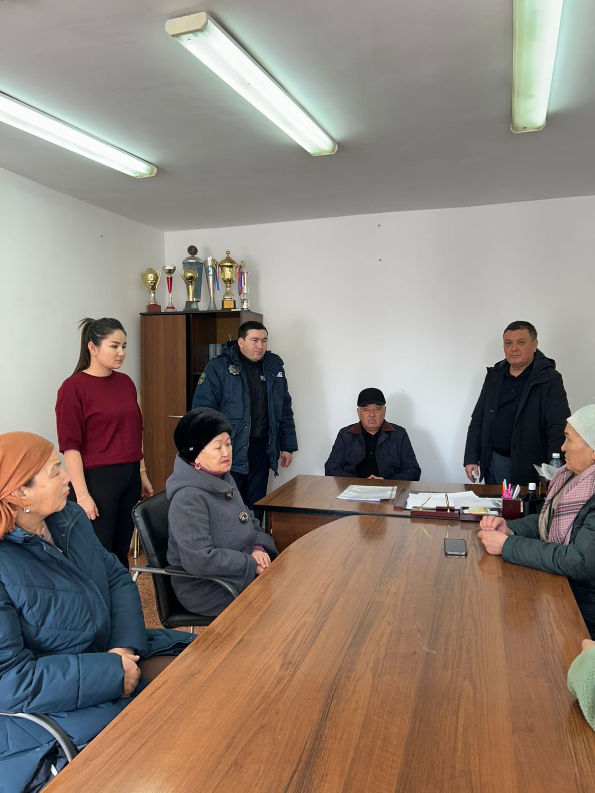 "Заң мен тәртіп" халықпен кездесу